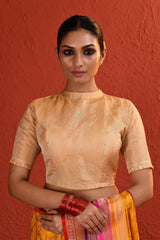 Gold Tissue Blouse