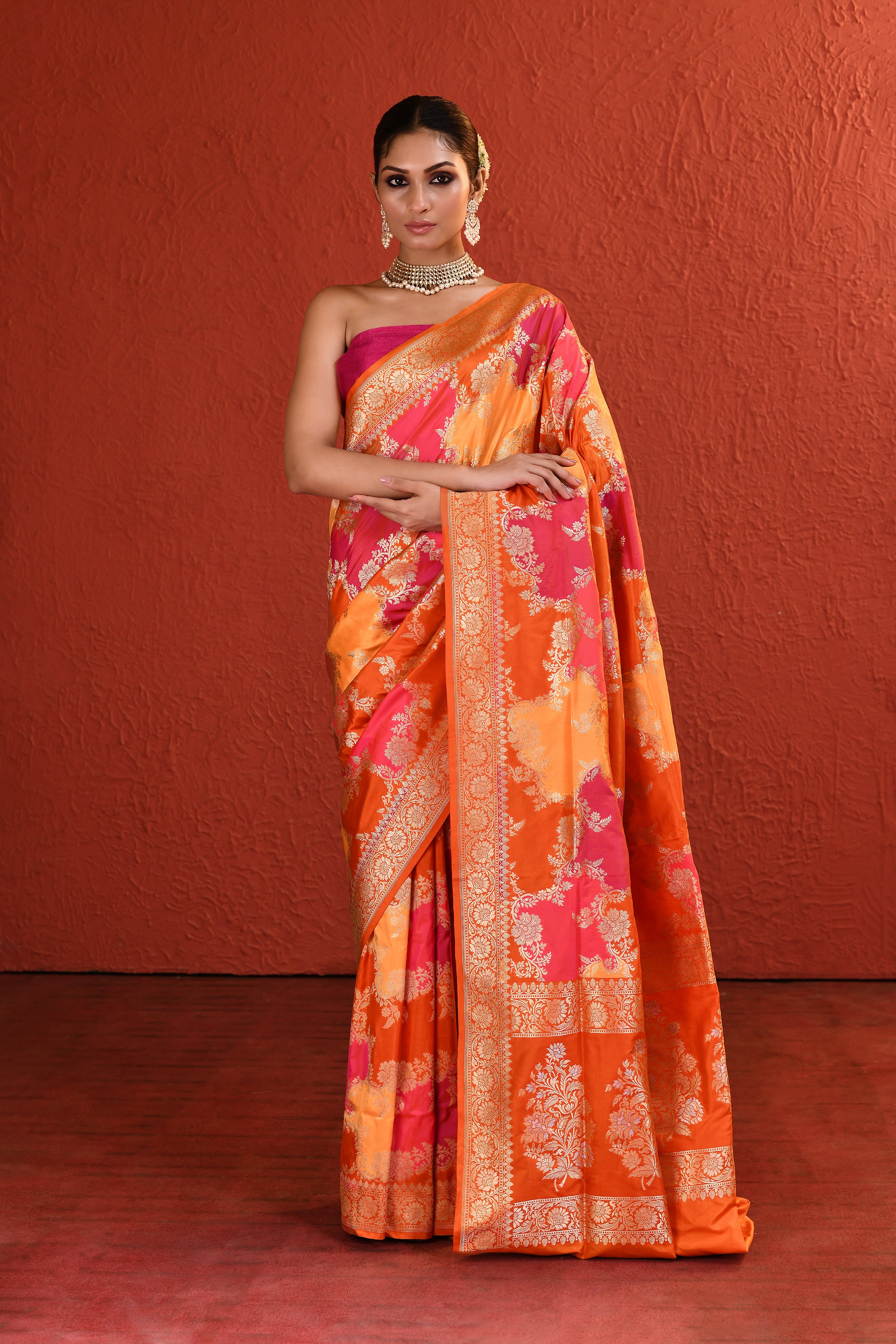 Rangkaat Banarsi Silk Saree
