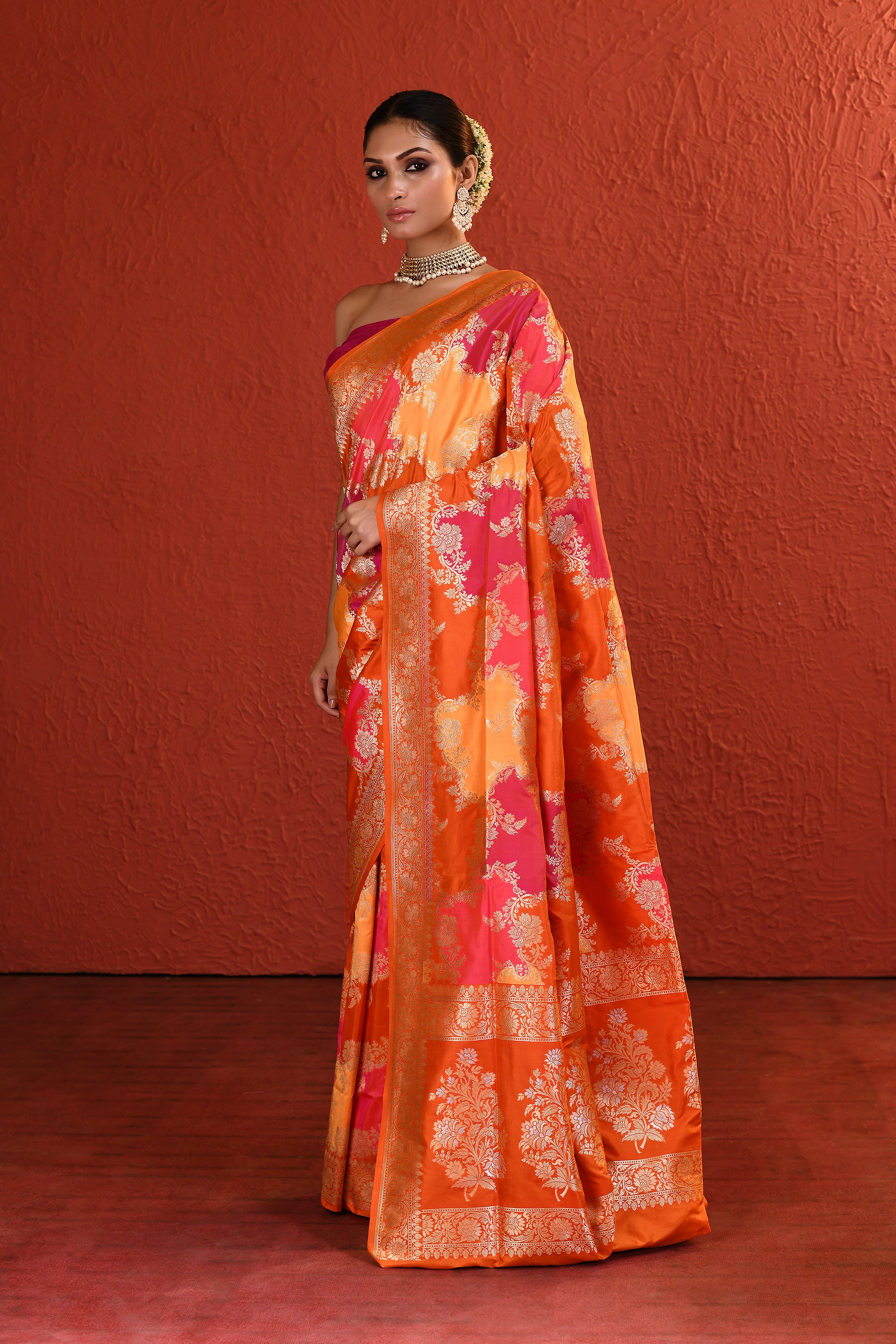 Rangkaat Banarsi Silk Saree