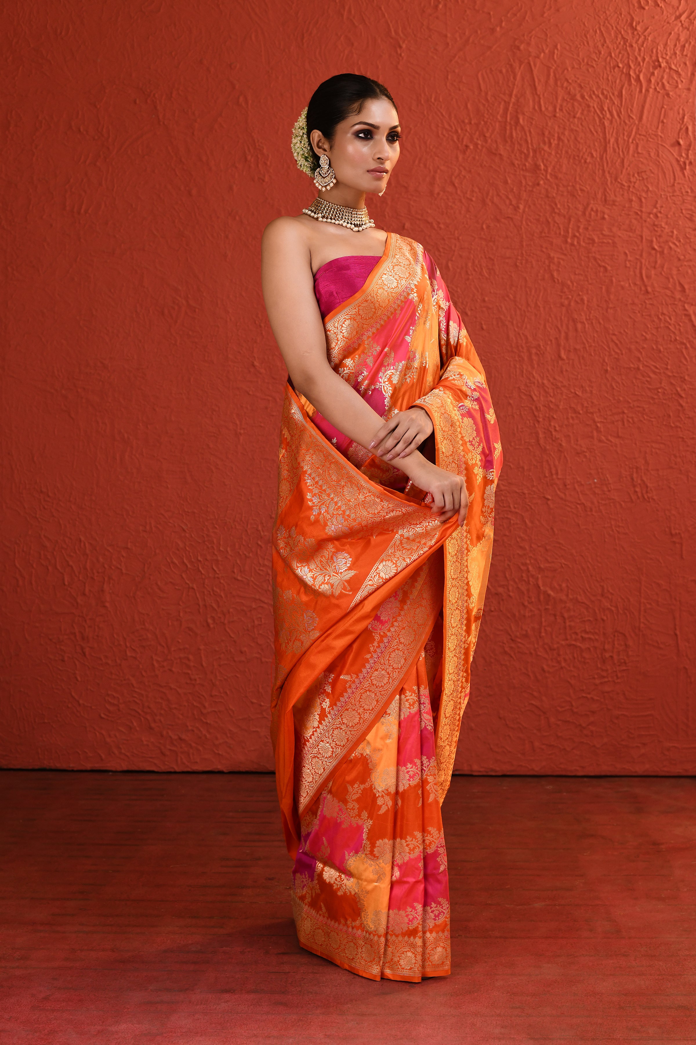 Rangkaat Banarsi Silk Saree