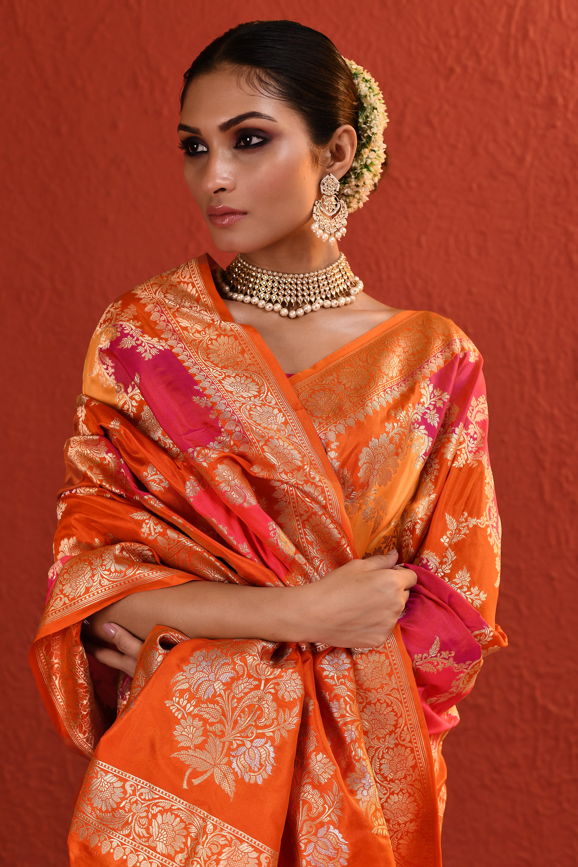 Rangkaat Banarsi Silk Saree