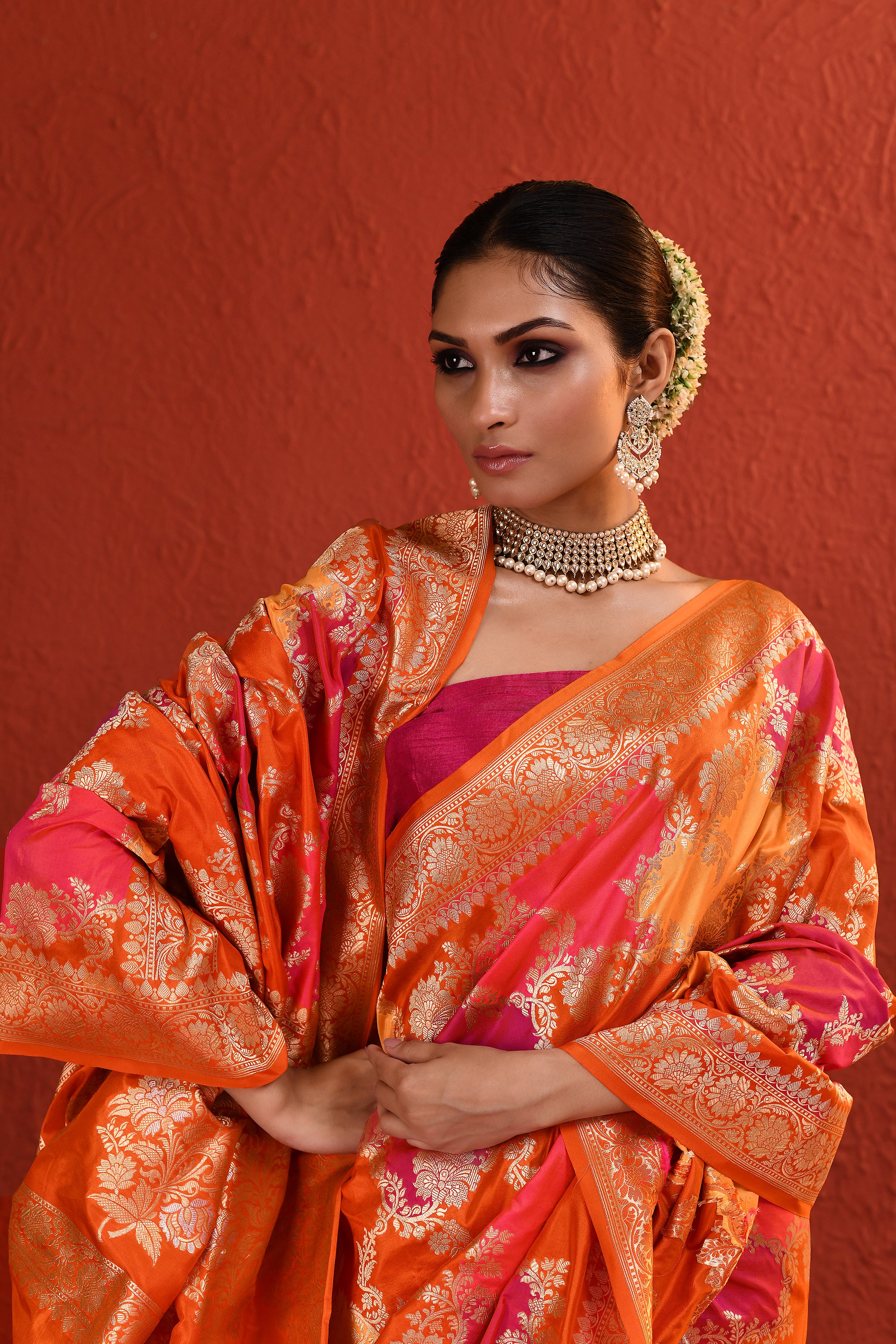 Rangkaat Banarsi Silk Saree