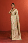 Green Meenakari Silk Handwoven Saree