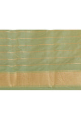 Forest Handwoven Banarsi Silk Saree