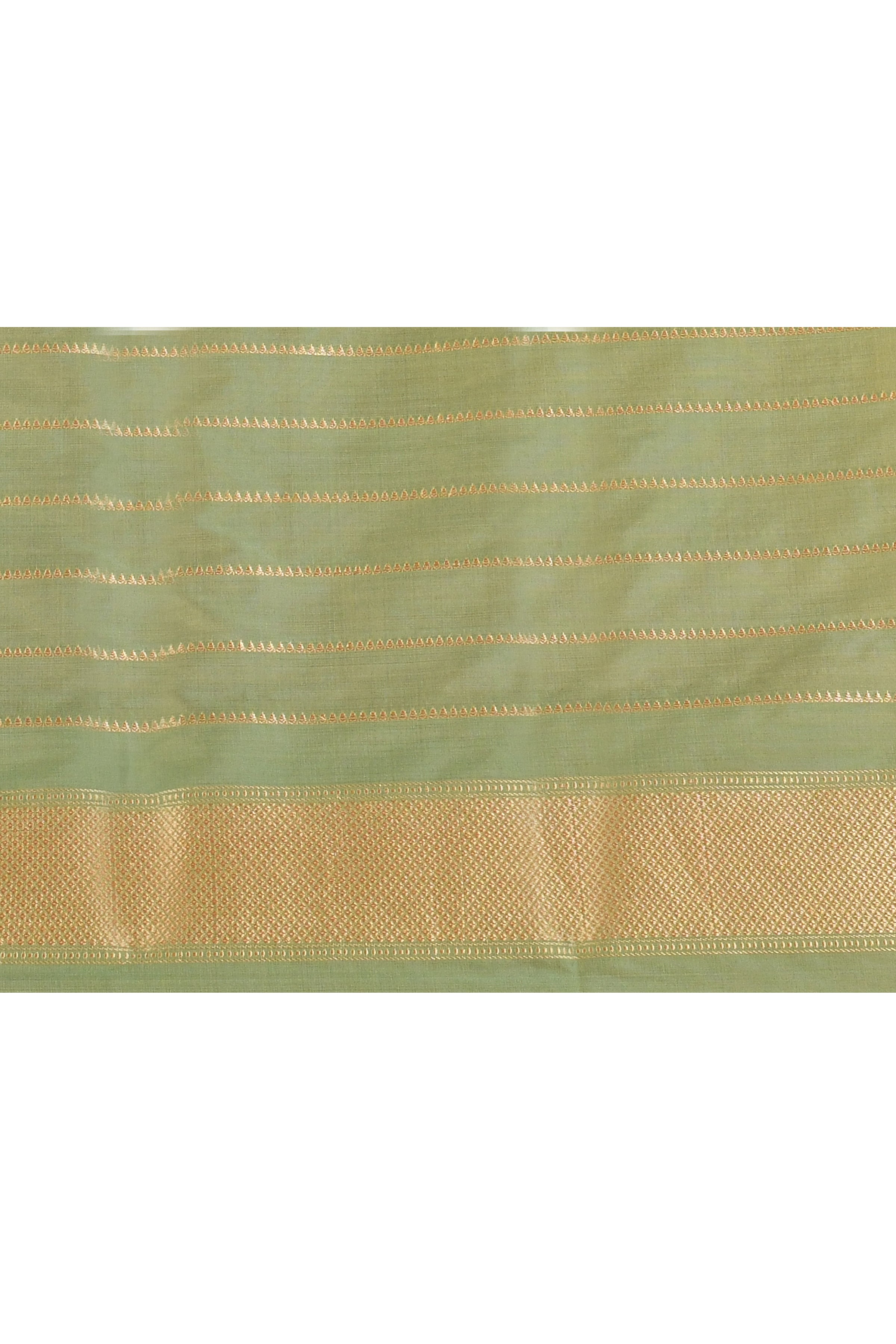 Forest Handwoven Banarsi Silk Saree