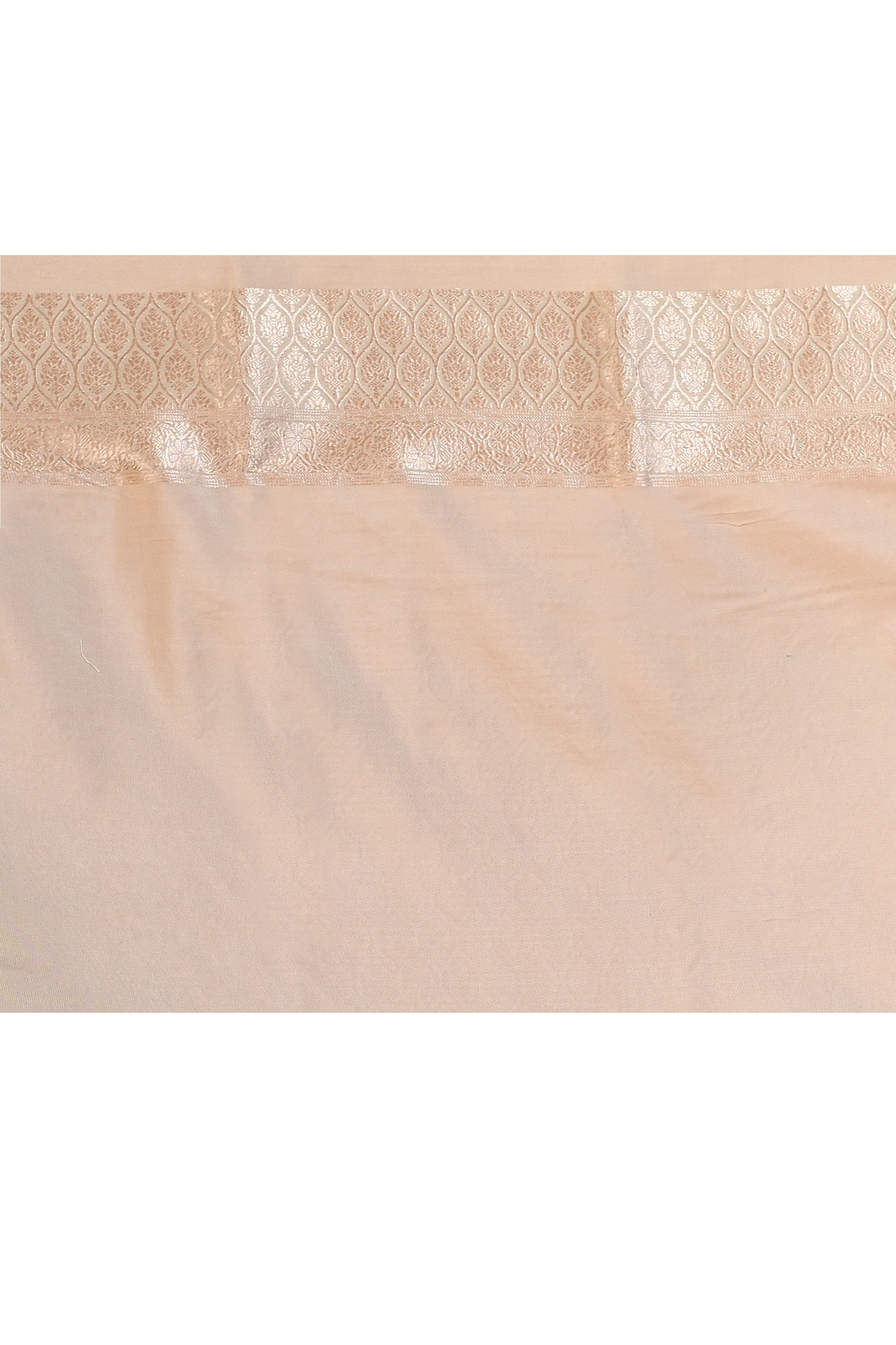 Floral Bloom Meenakari Silver Banarsi Silk Saree