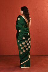 Mashru Silk Boota Woven Saree