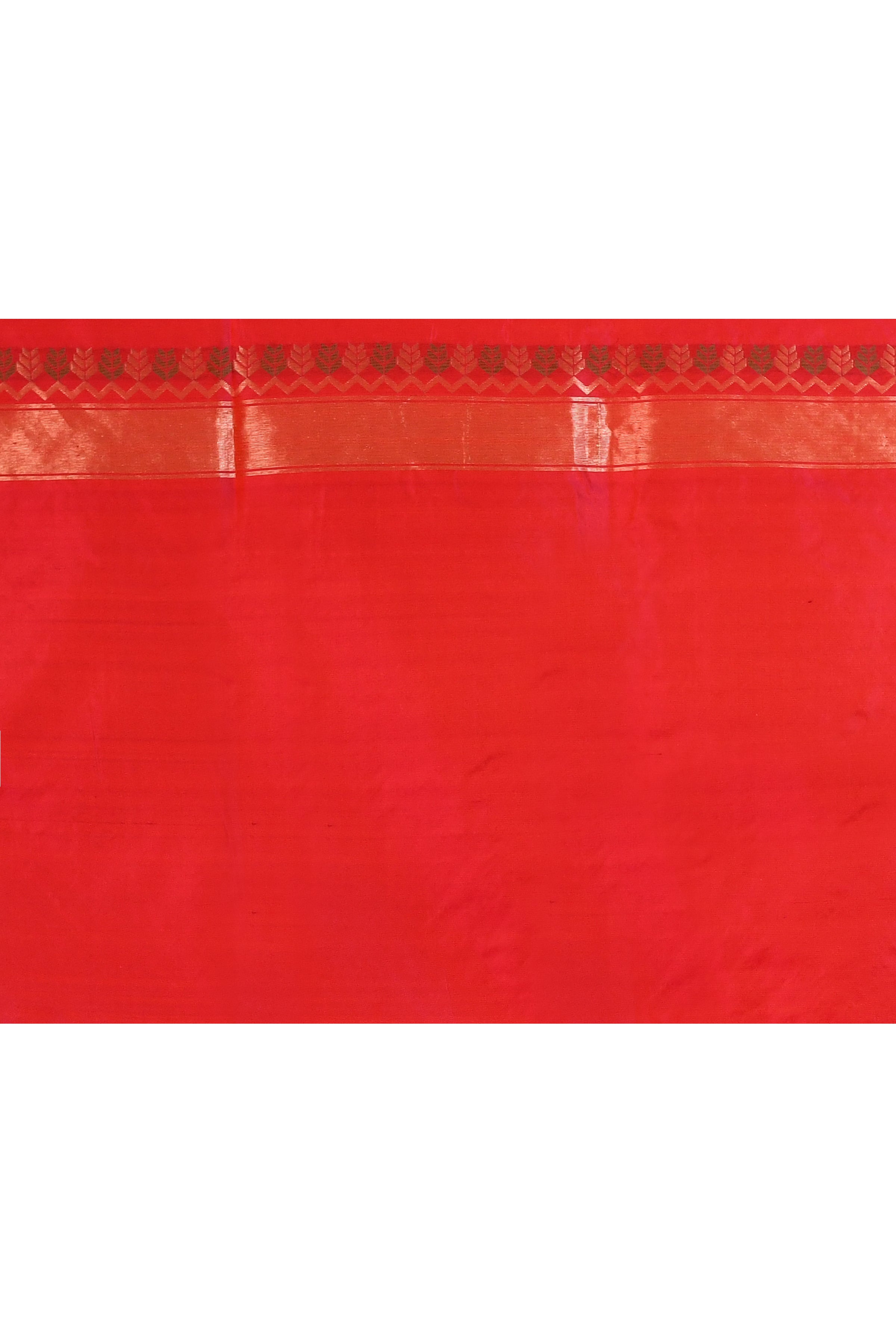Multi-Coloured Handwoven Purple Silk Saree