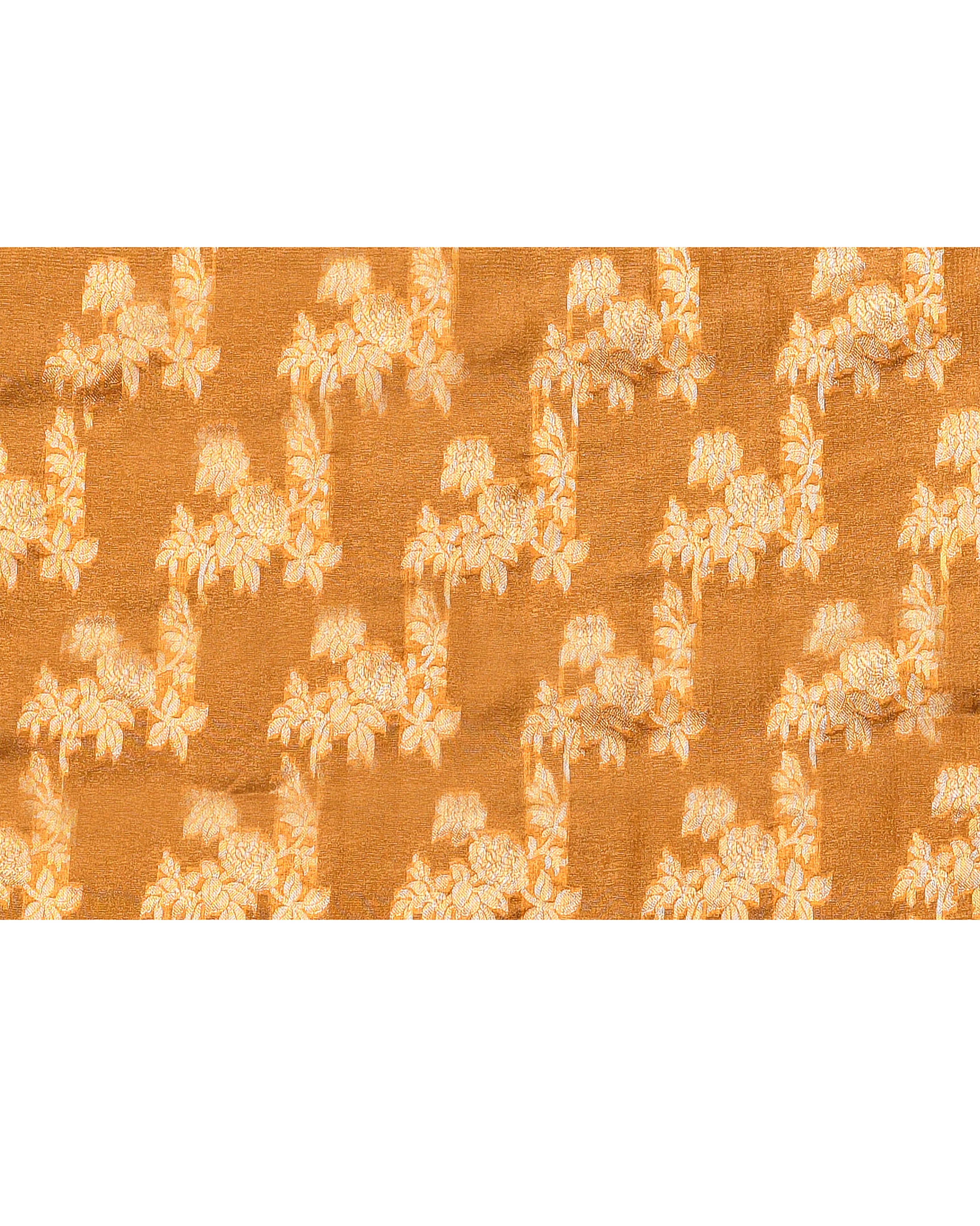 Gold Tissue Saree with Running Blouse Piece