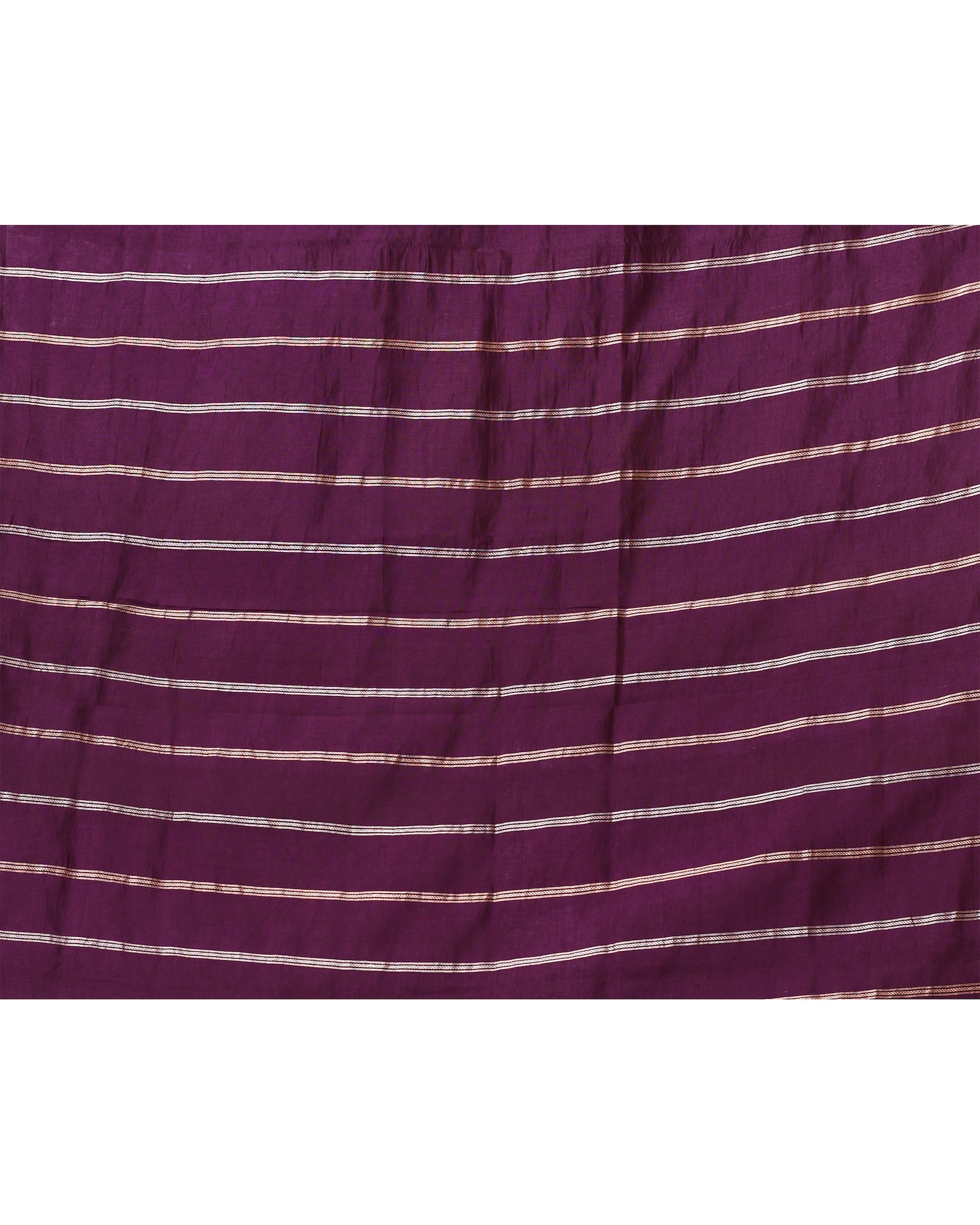 Purple Contemporary Summer Silk Saree with Running Blouse Piece