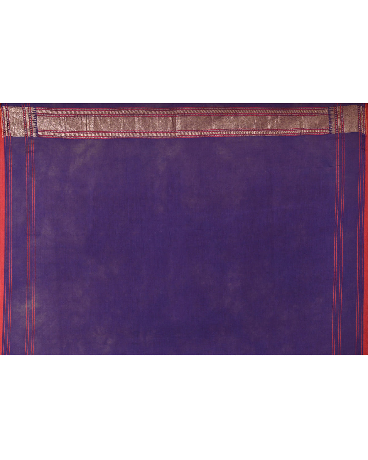 Mul Jamdani Handwoven Saree