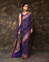 Mul Jamdani Handwoven Saree