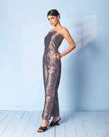 Brocade Corset with Brocade Trouser Set