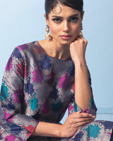 Banarasi Rangkaat Kurta with Raw Silk Pant