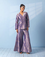 Royal Brocade Blazer and Garara Set