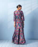 Rangkaat Garara Set with Organza Dupatta