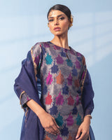 Rangkaat Garara Set with Organza Dupatta