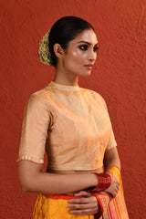 Gold Tissue Blouse