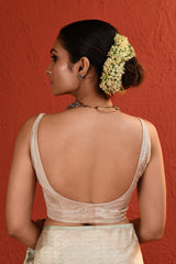 Silver Tissue Blouse