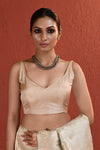Silver Tissue Blouse