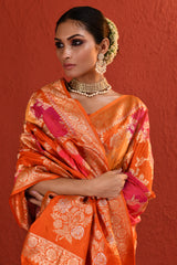 Rangkaat Banarsi Silk Saree