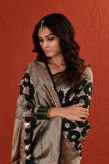 Green Meenakari Silk Handwoven Saree