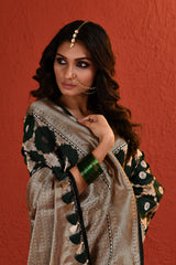 Green Meenakari Silk Handwoven Saree
