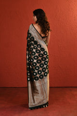 Green Meenakari Silk Handwoven Saree