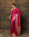 Pink Coin Saree