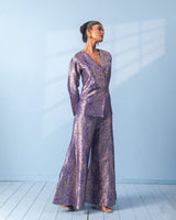 Royal Brocade Blazer and Garara Set
