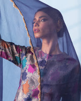 Rangkaat Garara Set with Organza Dupatta